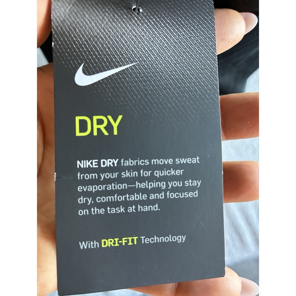 Nike Dri-FIT Women's Black Open Back Training Tank Top Size S NWT. - Picture 4 of 16